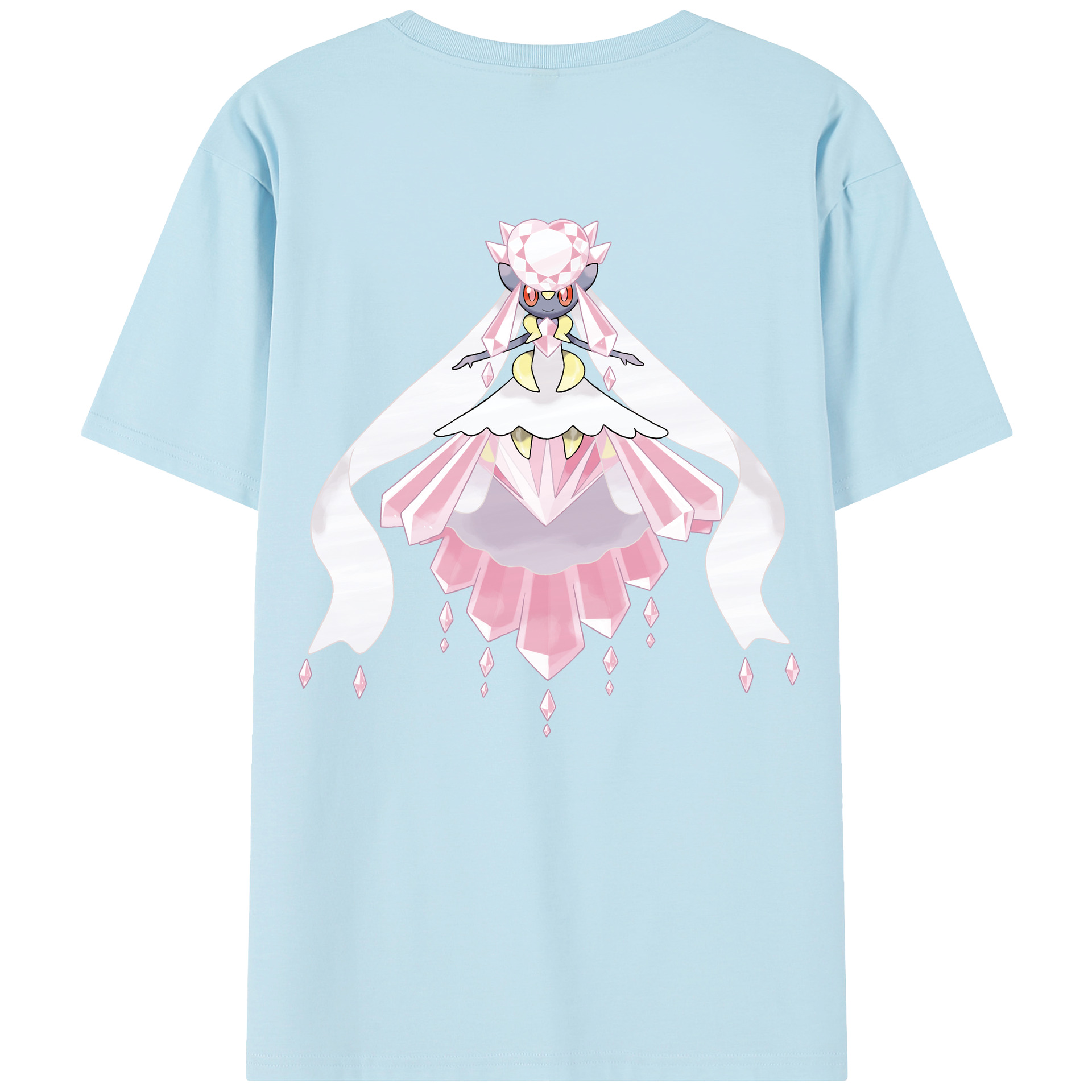 （画像用） ポケットモンスター Pokémon 綿100％半袖Tシャツ（背面プリント）